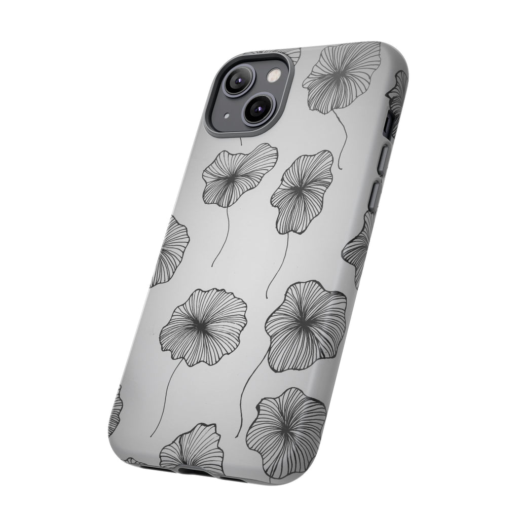 Floral Sketch Tough Phone Case