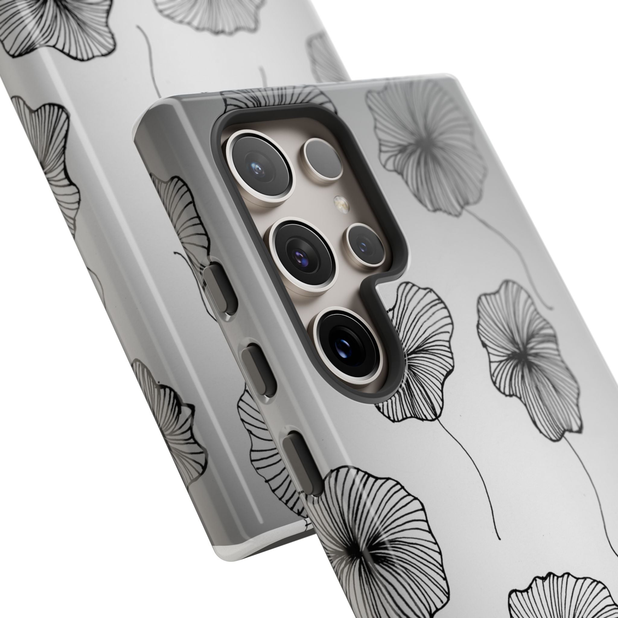 Floral Sketch Tough Phone Case