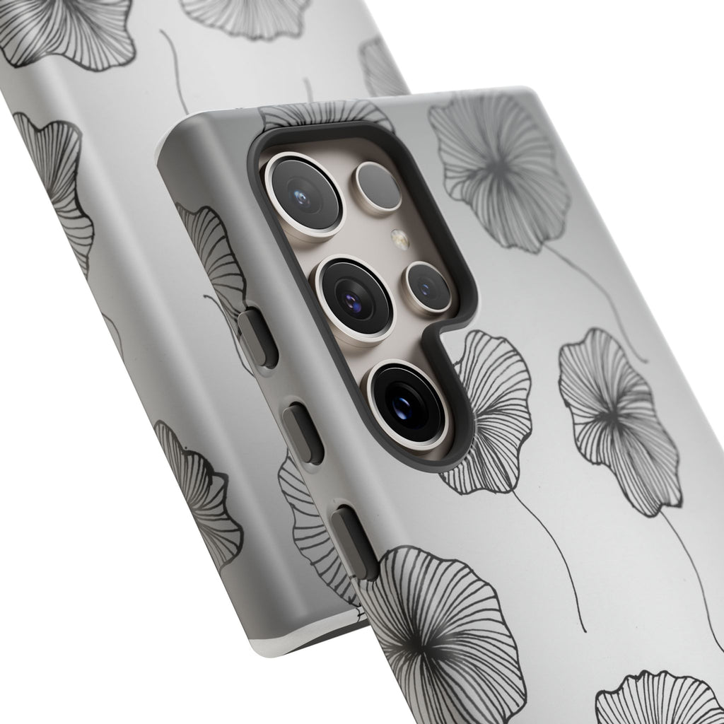 Floral Sketch Tough Phone Case