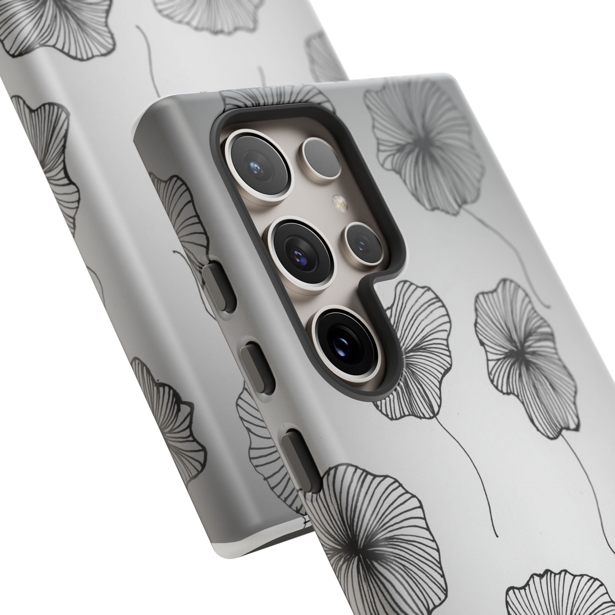 Floral Sketch Tough Phone Case