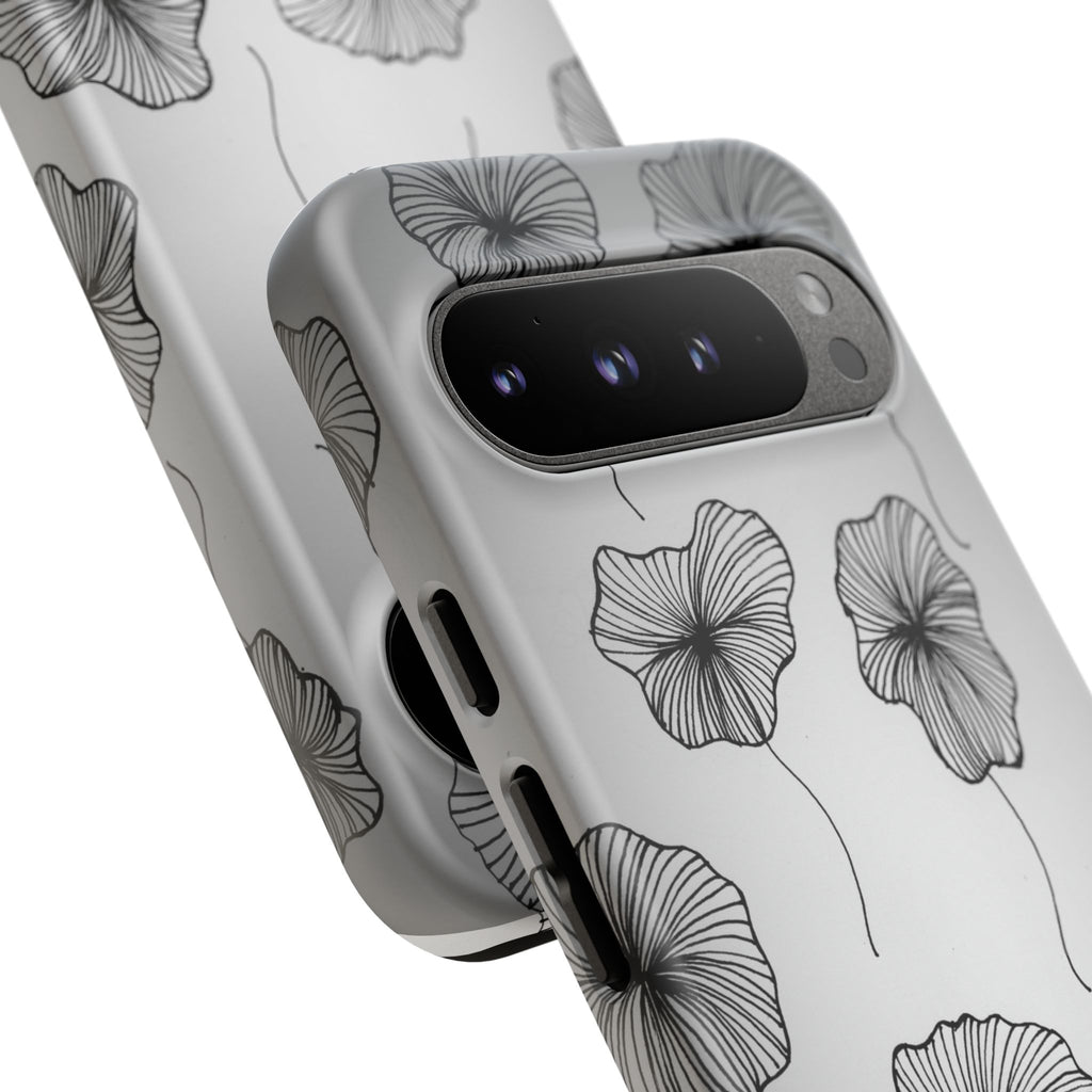 Floral Sketch Tough Phone Case