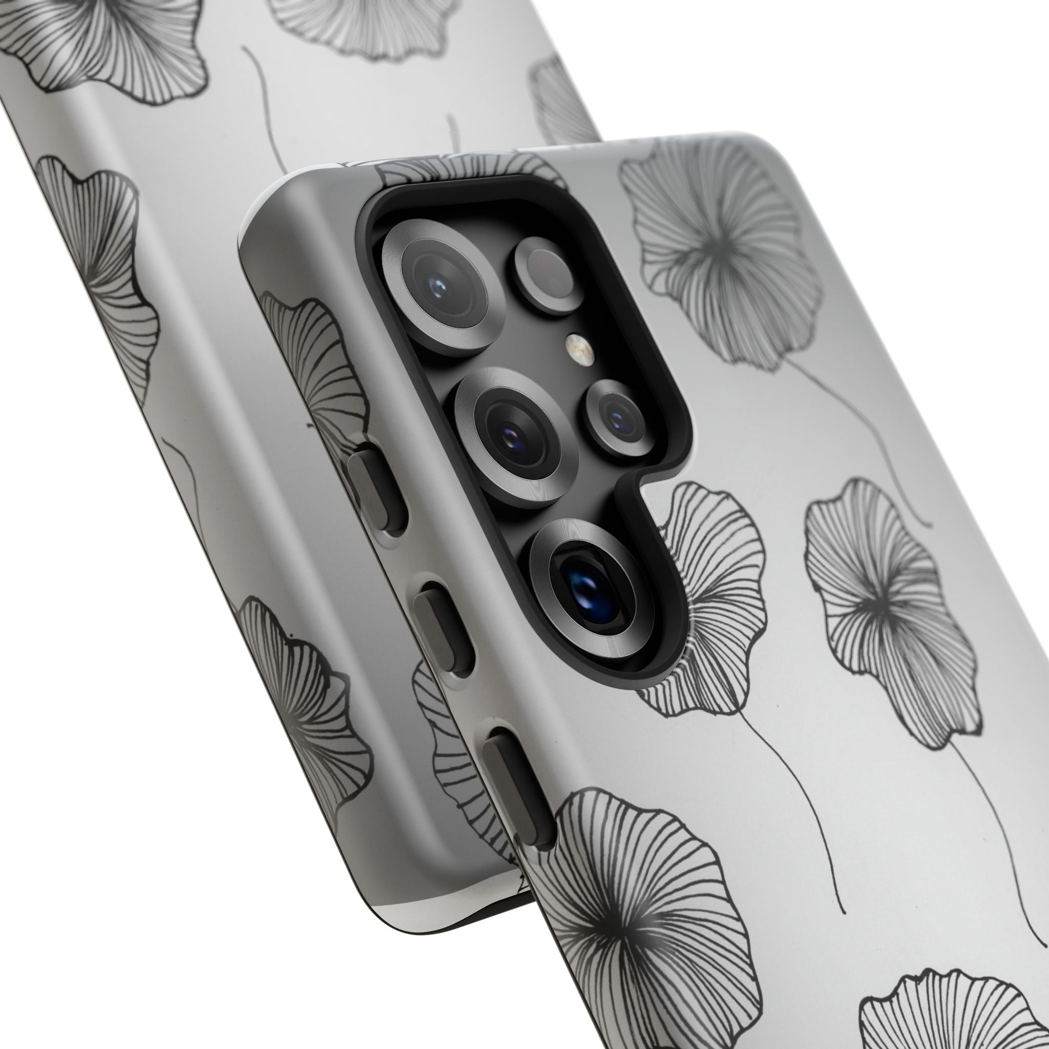 Floral Sketch Tough Phone Case