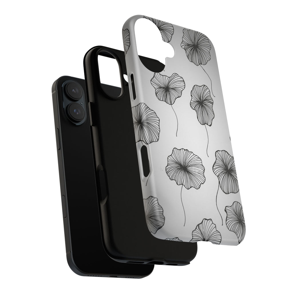 Floral Sketch Tough Phone Case