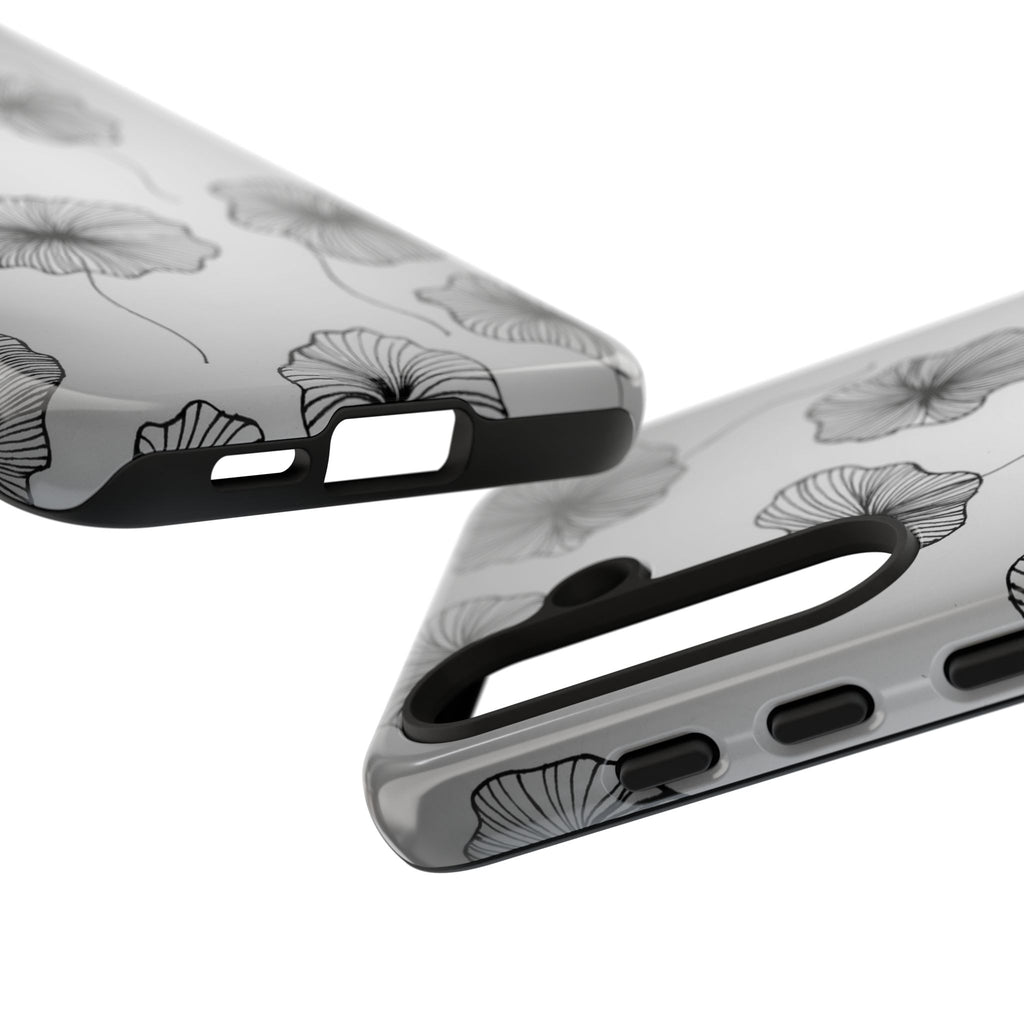 Floral Sketch Tough Phone Case