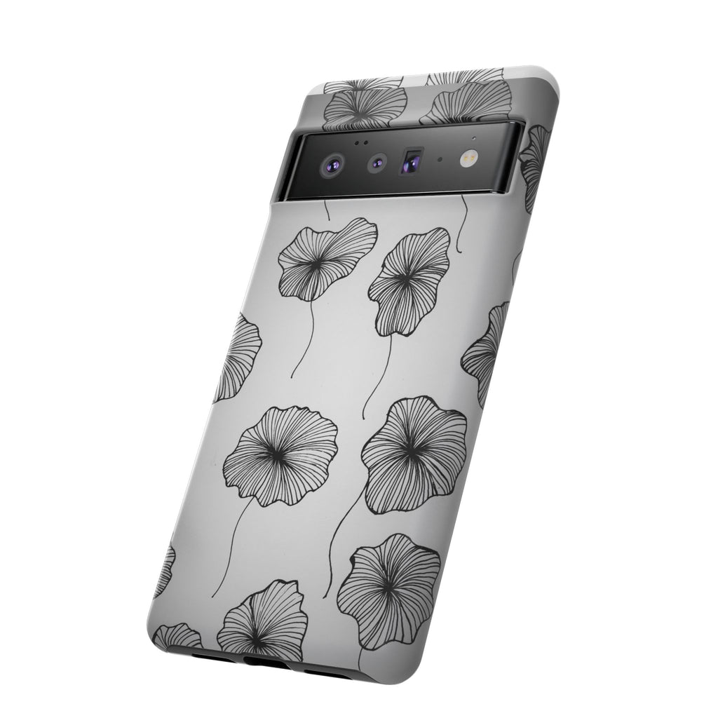 Floral Sketch Tough Phone Case