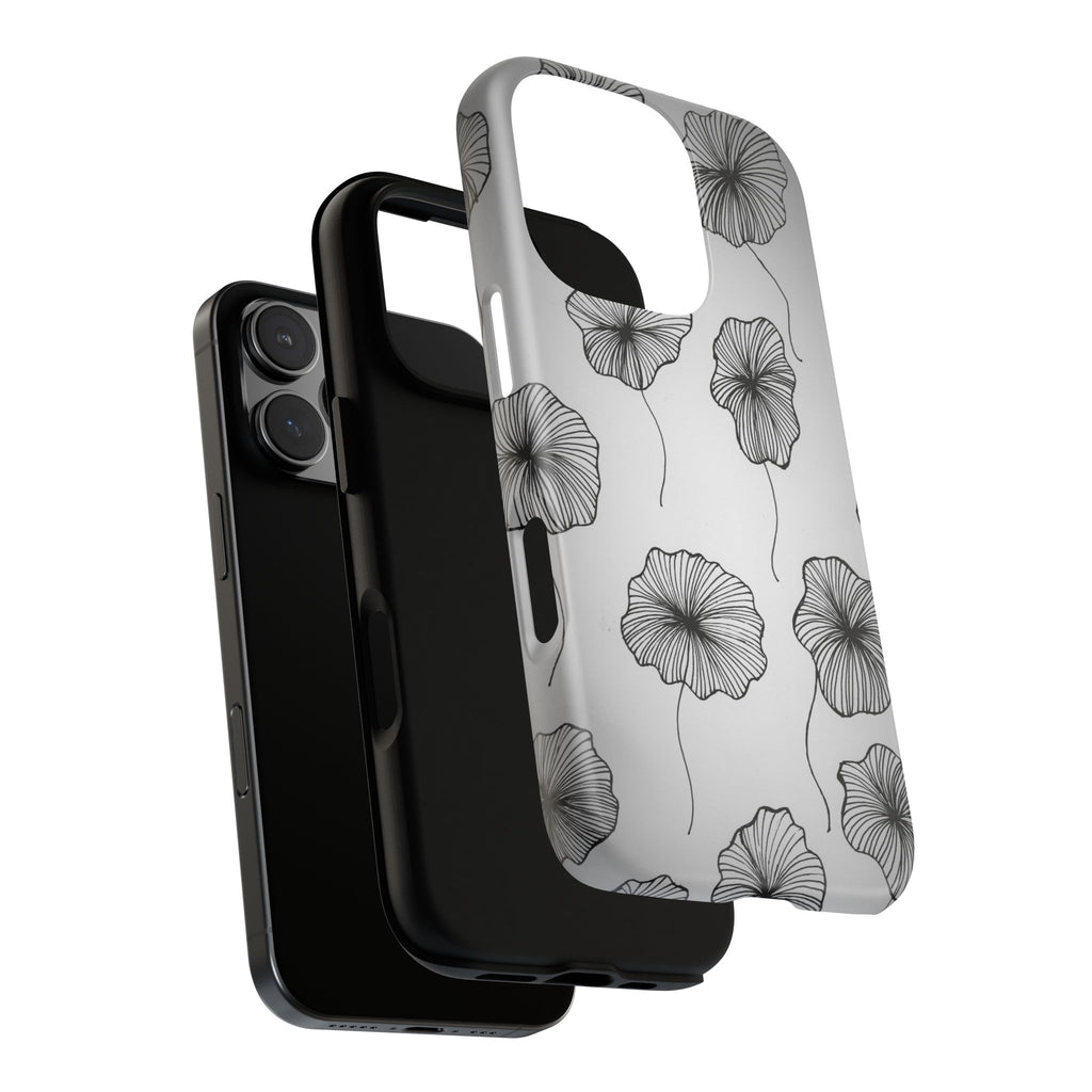 Floral Sketch Tough Phone Case