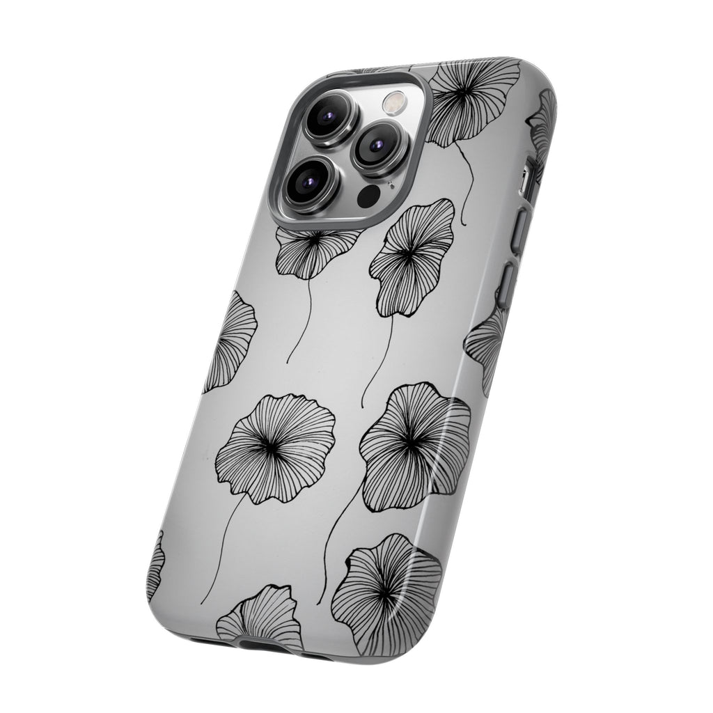 Floral Sketch Tough Phone Case