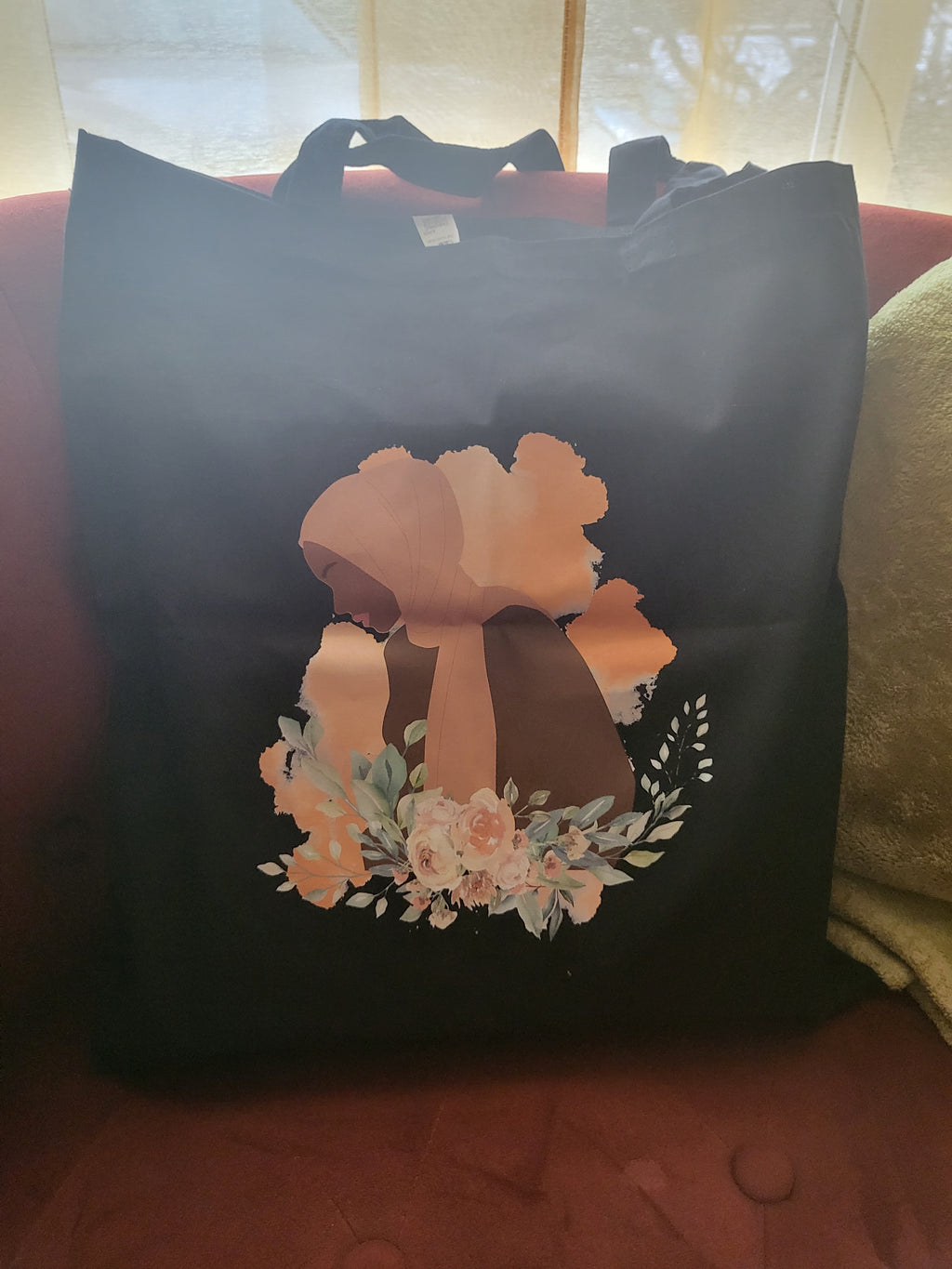 Muslimah Black Tote Bag