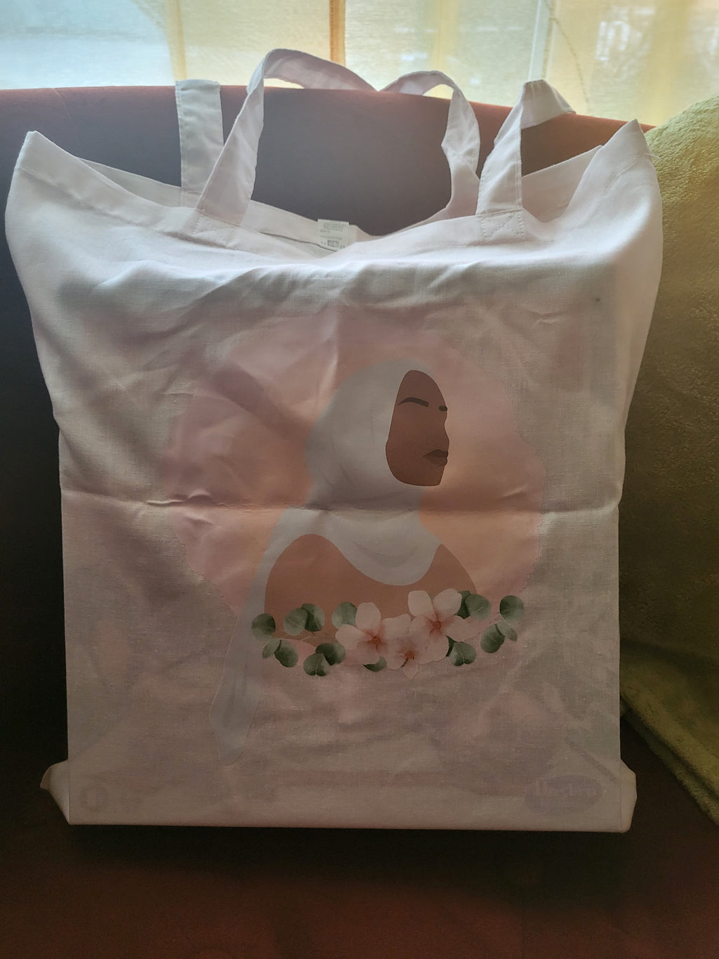 Muslimah Pastel Pink Tote Bag